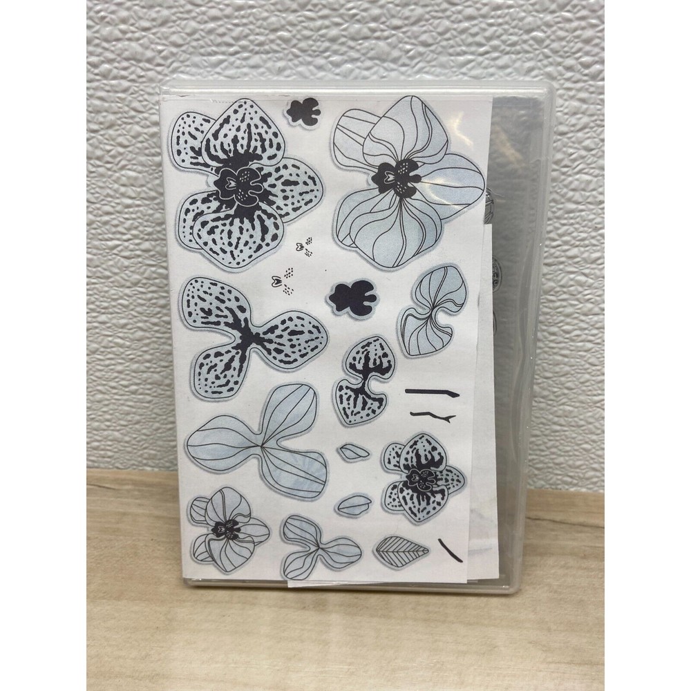 Unbrended Climbing Orchid 28 Photopolymer Stamps
